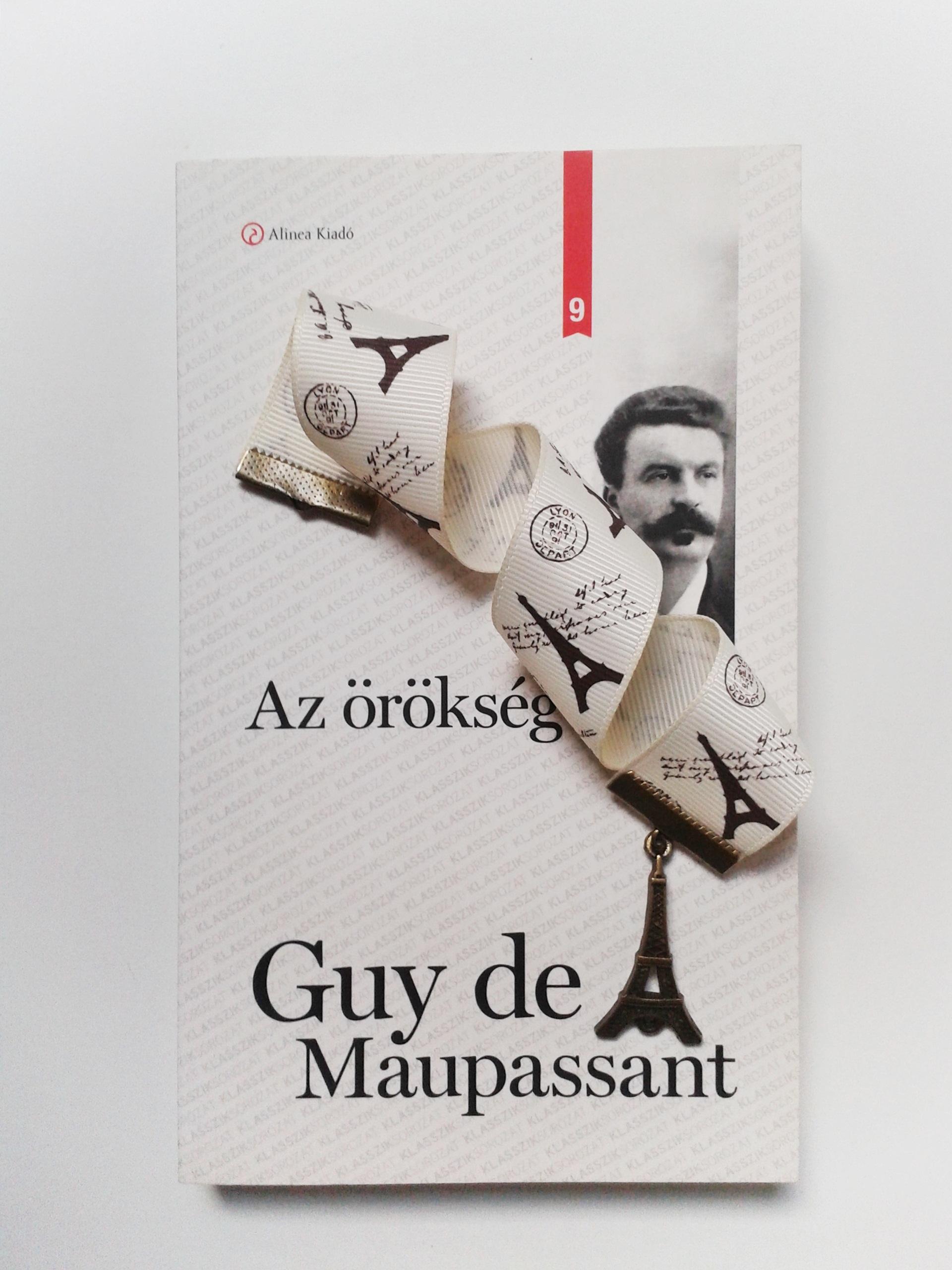 Maupassant, Párizs, könyvjelző