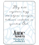 Büszkeség és balítélet hűtőmágnes "Meg kell...." Büszkeség és balítélet hűtőmágnes "Meg kell...."