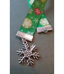 Hópehely függős karácsonyi könyvjelző (utolsó darabok) Hópehely függős karácsonyi könyvjelző (utolsó darabok)