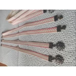 Klasszikus mintás vékonyszalagos könyvjelző szív vagy nap függővel (utolsó darabok)