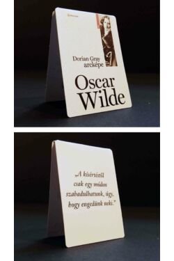 Mágneses könyvjelző: Oscar Wilde